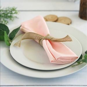 COPY - Blush Pink Cloth Napkins-30 Pack